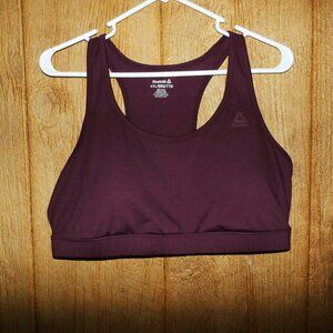 Reebok Women's Prime Essential XXL Impact Sports Bra Back Pocket Removable Cups